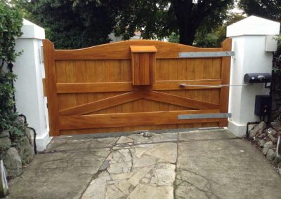 wood gates