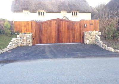 wood gates